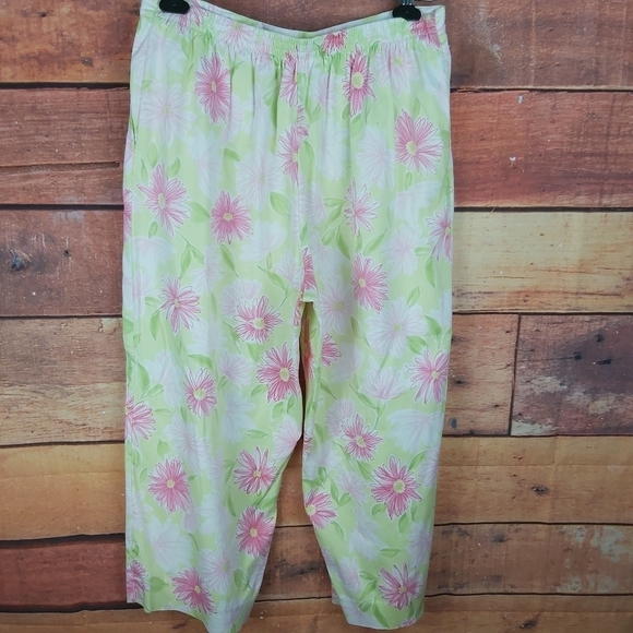 ALFREDO Dunner floral high rise light pants - Picture 3 of 5